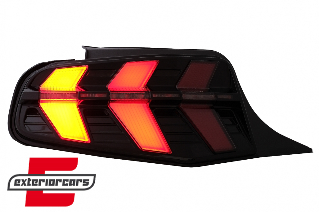 Full LED stražnja svjetla SEQ žmigavci (smoke) / Ford Mustang V (2010-2012) - Slika 4