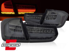 Full LED stražnja svjetla SEQ žmigavci (smoke) / BMW serije 3 F30 F35 (2011-2014)