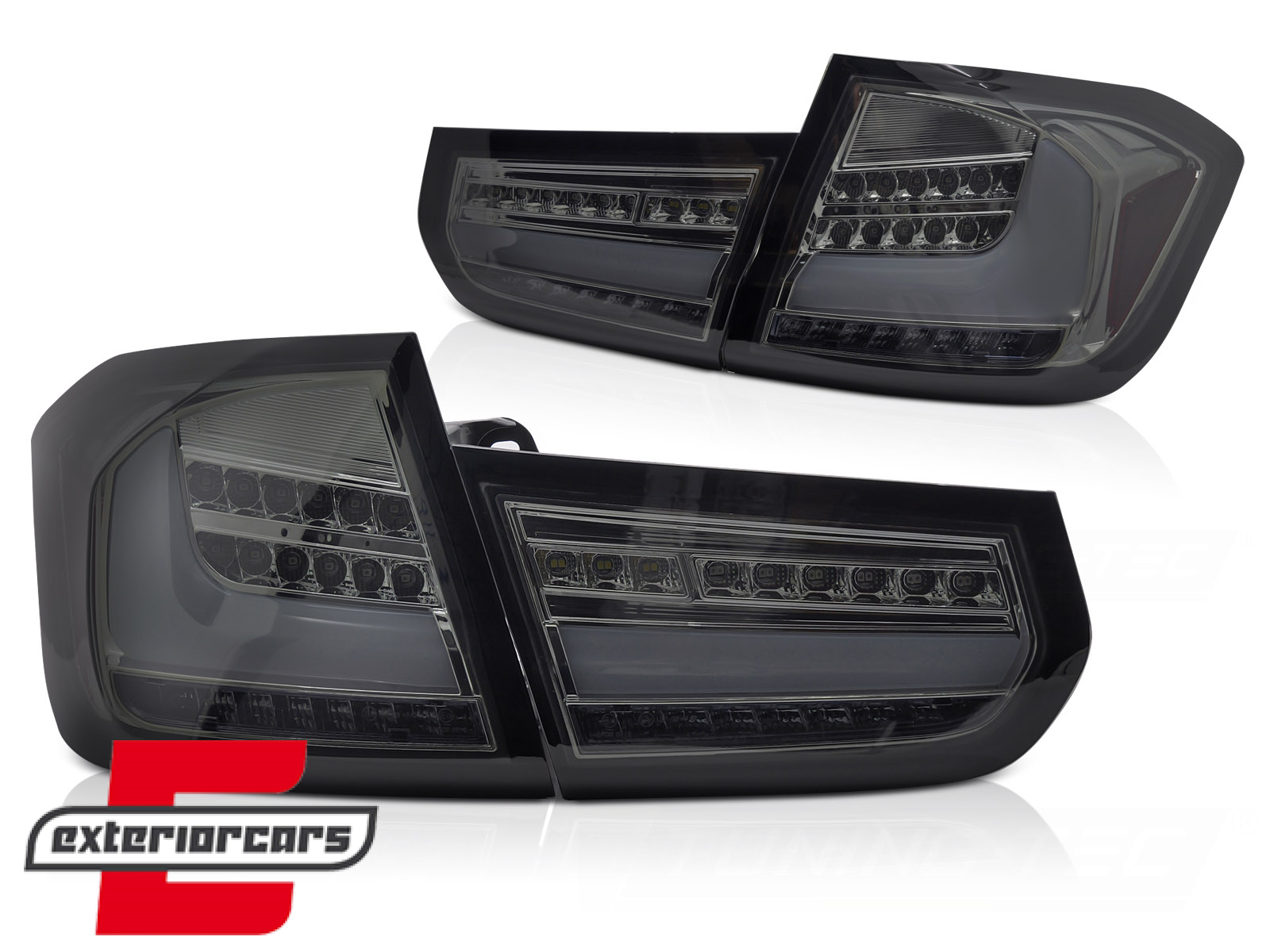 Full LED stražnja svjetla SEQ žmigavci (smoke) / BMW serije 3 F30 F35 (2011-2014) - Slika 2