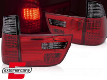 LED stražnja svjetla (crvena/smoke) / BMW X5 E53 (1999-2003)