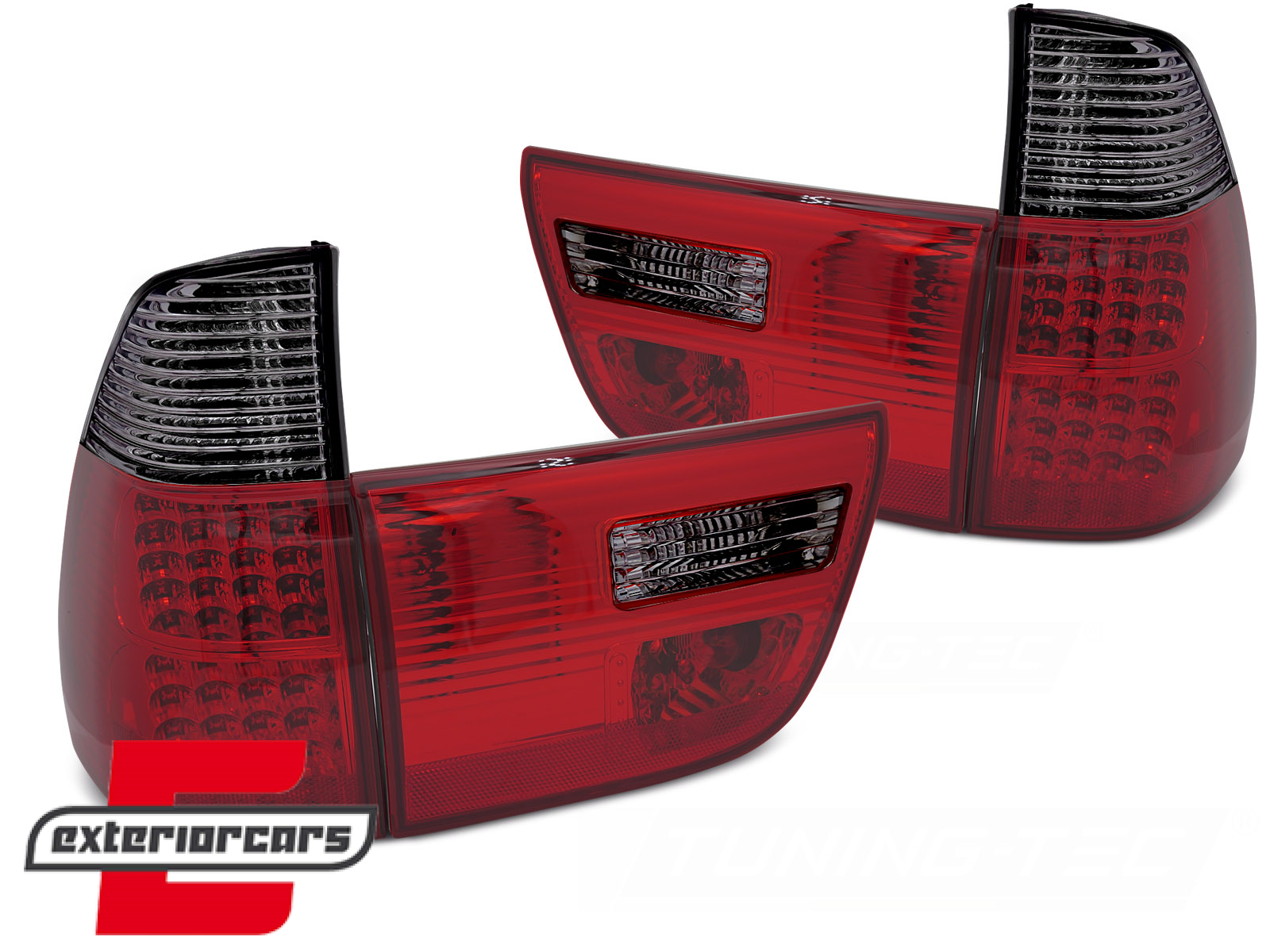 LED stražnja svjetla (crvena/smoke) / BMW X5 E53 (1999-2003) - Slika 2