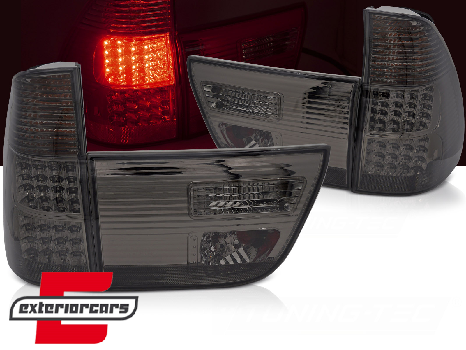 LED stražnja svjetla (smoke) / BMW X5 E53 (1999-2003)