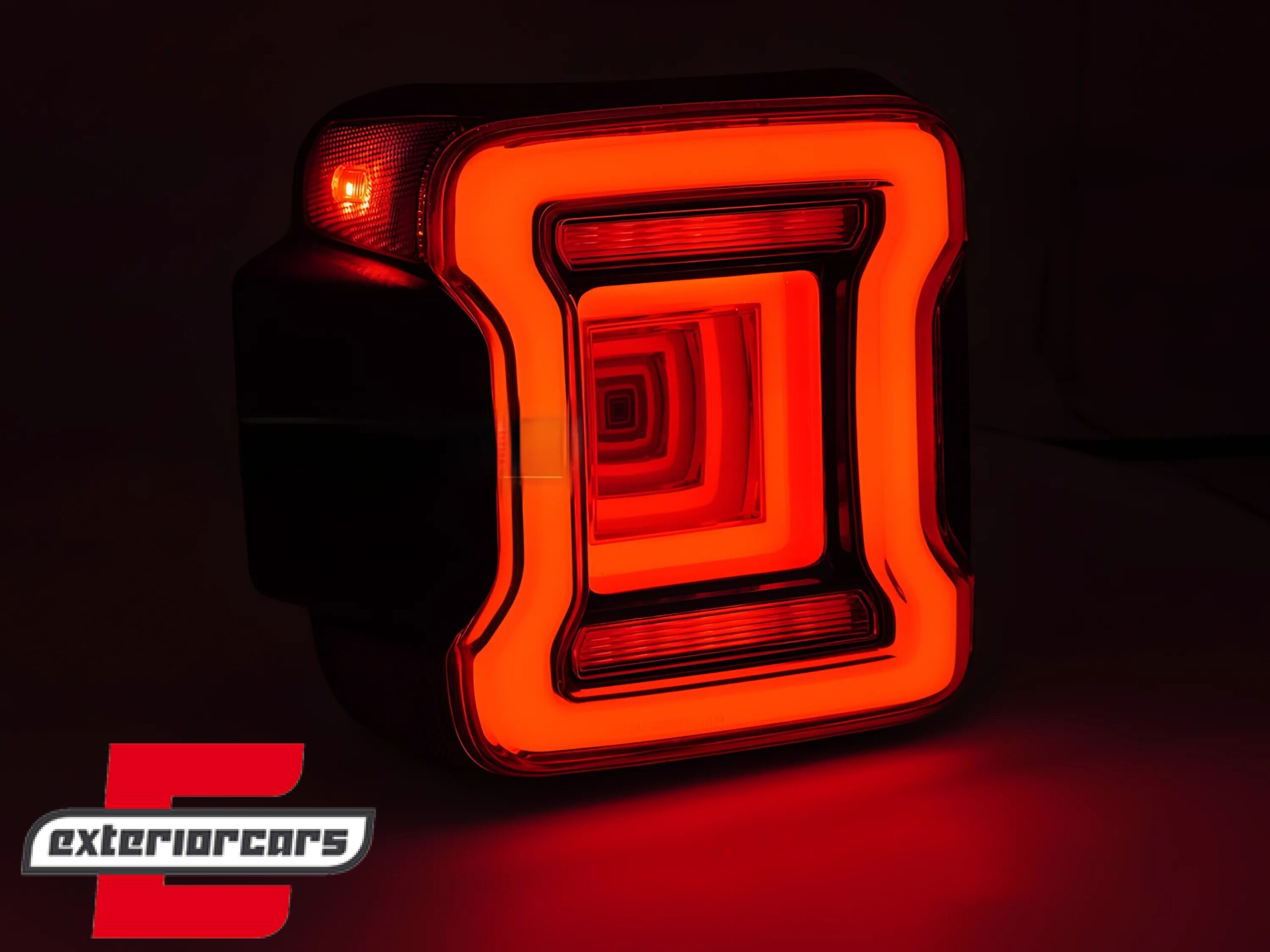 Full LED stražnja svjetla Dinamički StartUp & SEQ žmigavci (smoke) / Jeep Wrangler JL (2018-2023) - Slika 3