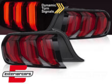 Full LED stražnja svjetla SEQ žmigavci (crvena) / Ford Mustang VI S550 (2015-2022)