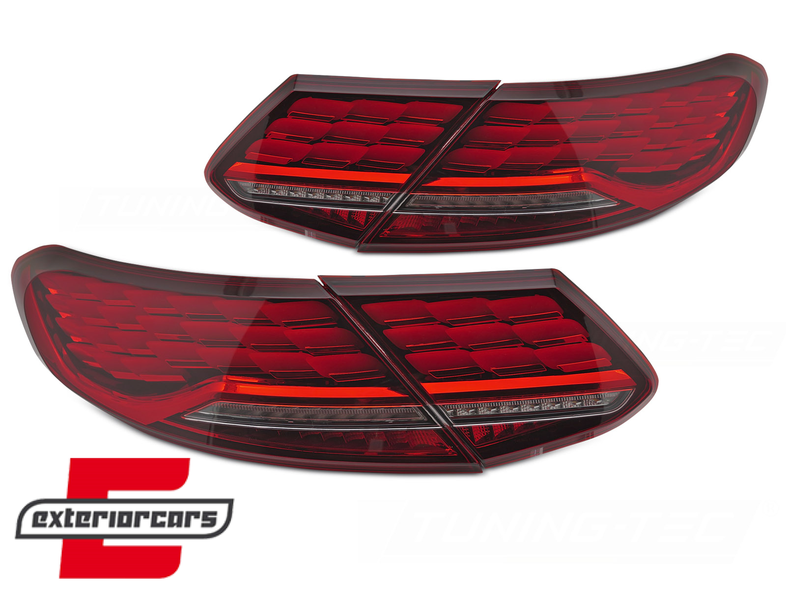 OLED Full LED stražnja svjetla SEQ žmigavci (crvena) / Mercedes C-klasa C205 Coupe (2014-2021) - Slika 2