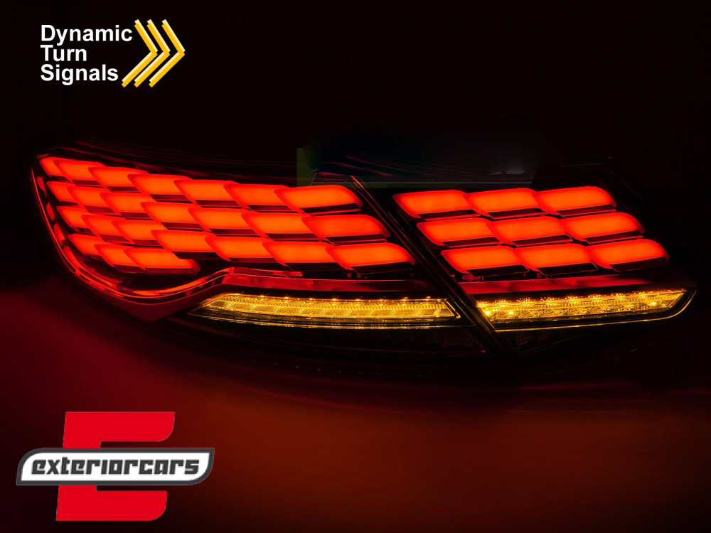 OLED Full LED stražnja svjetla SEQ žmigavci (crvena) / Mercedes C-klasa C205 Coupe (2014-2021) - Slika 4