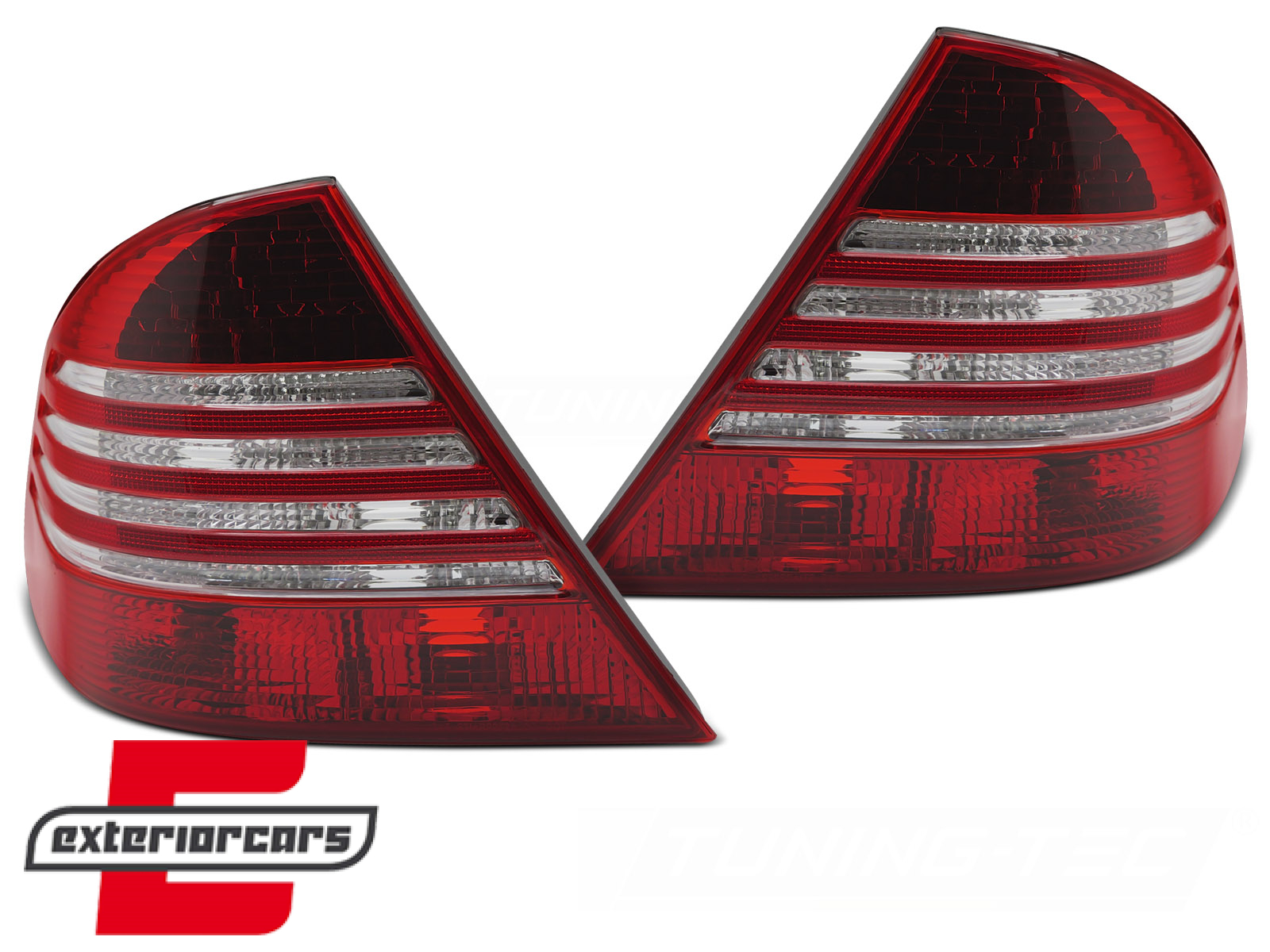LED stražnja svjetla (crvena/kristal) / Mercedes S-klasa W220 (1998-2005) - Slika 2
