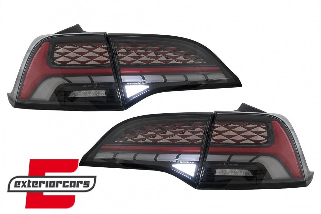 Full LED stražnja svjetla SEQ žmigavci / Tesla Model 3 (2017-2023) Model Y (2020-2023) - Slika 6