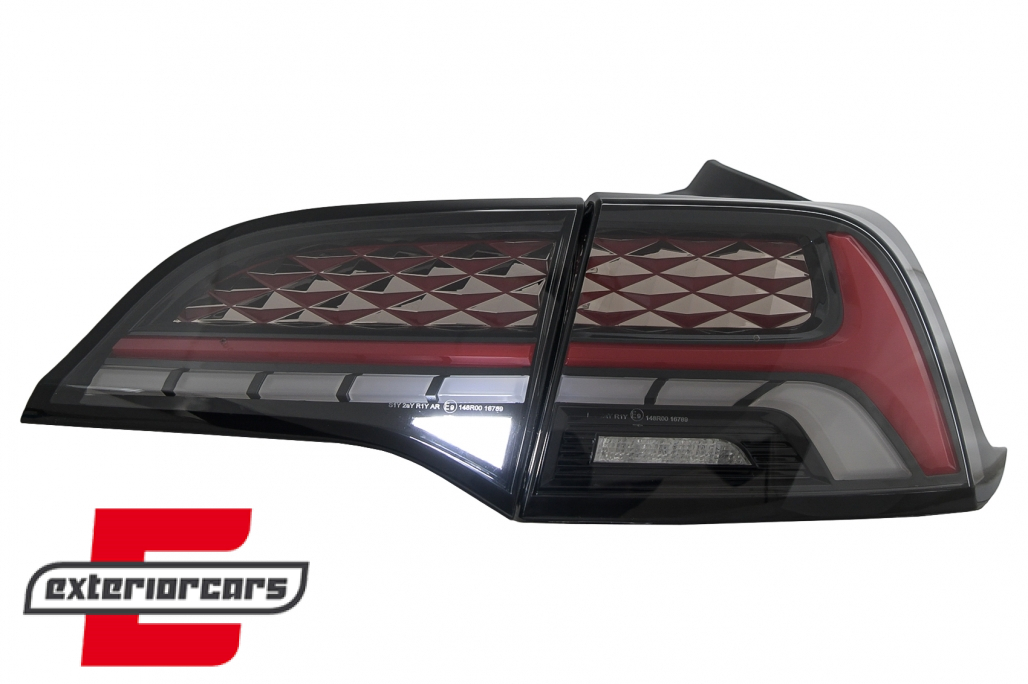 Full LED stražnja svjetla SEQ žmigavci / Tesla Model 3 (2017-2023) Model Y (2020-2023) - Slika 7
