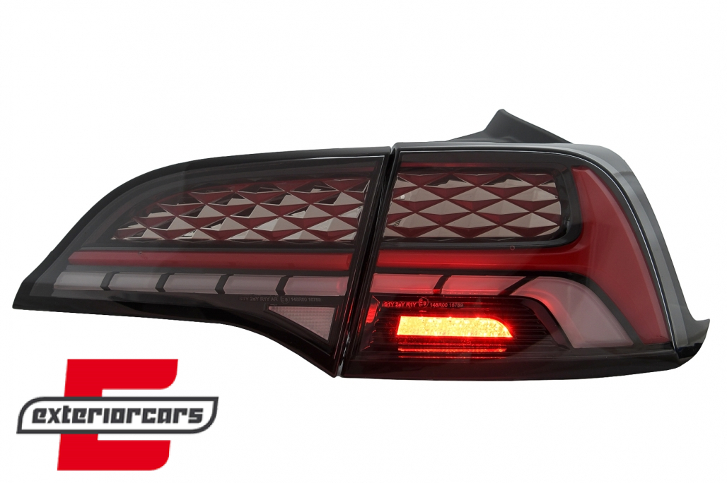Full LED stražnja svjetla SEQ žmigavci / Tesla Model 3 (2017-2023) Model Y (2020-2023) - Slika 9