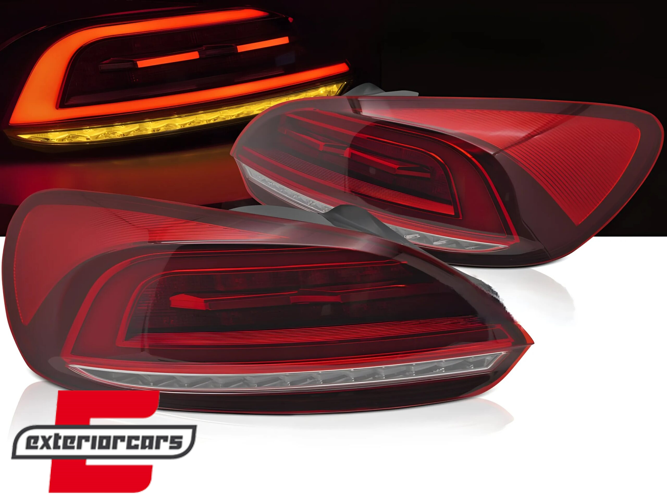 Full LED stražnja svjetla (crvena) / VW Scirocco Mk3 III (2008-2014)