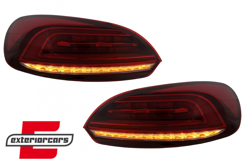 Full LED stražnja svjetla (crvena) / VW Scirocco Mk3 III (2008-2014) - Slika 5