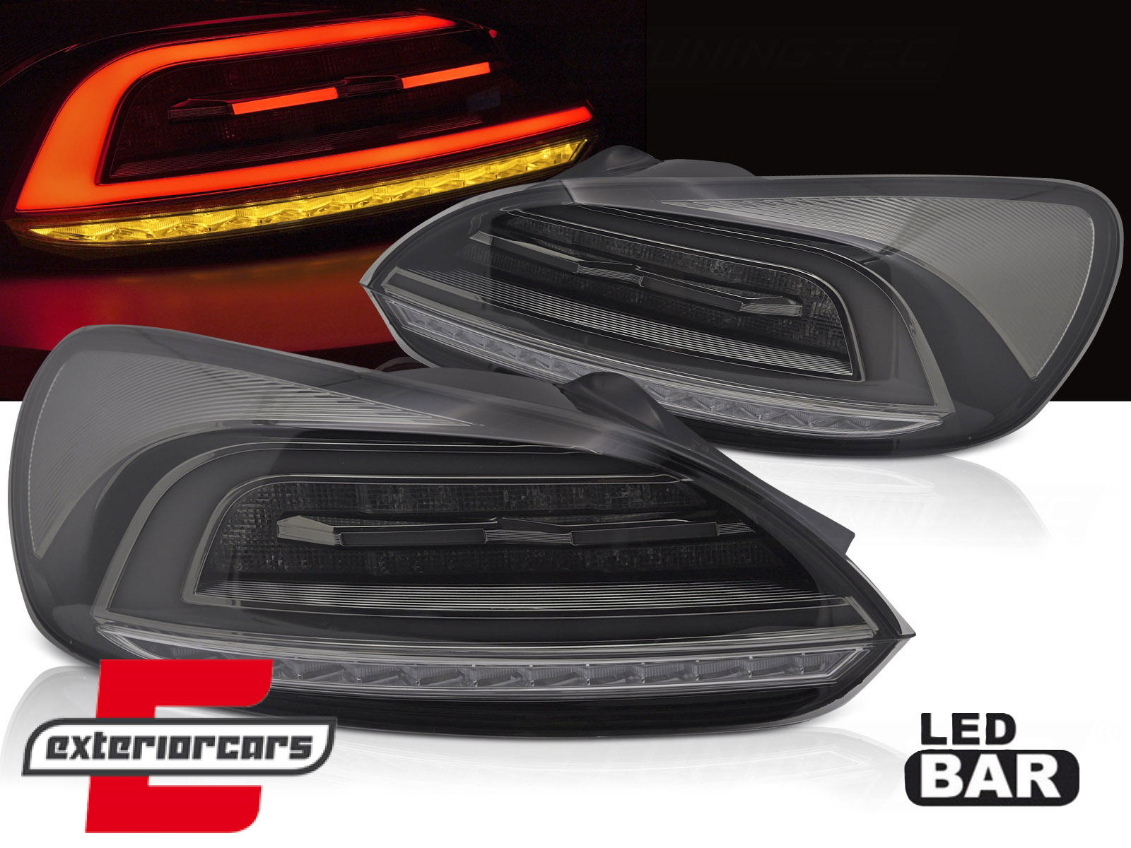 Full LED stražnja svjetla (smoke) / VW Scirocco Mk3 III (2008-2014)