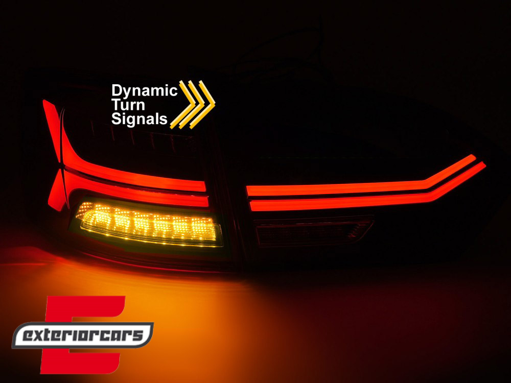 Full LED stražnja svjetla SEQ žmigavci (smoke) / VW Jetta Mk6 VI (2011-2014) - Slika 4