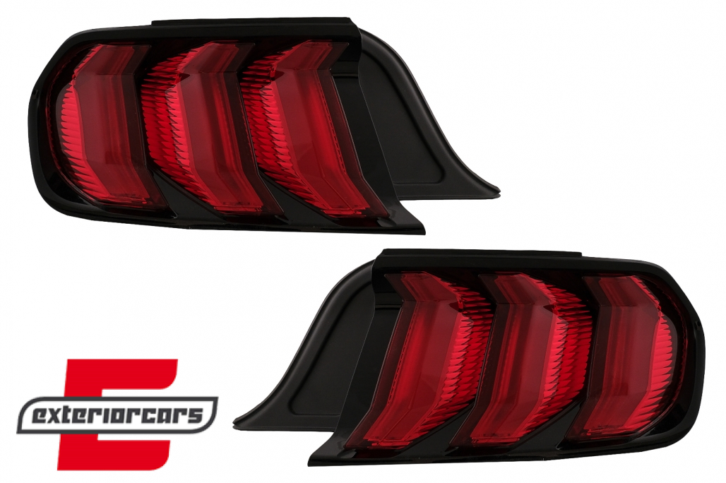 Full LED stražnja svjetla SEQ žmigavci (crvena) / Ford Mustang VI S550 (2015-2022) - Slika 5