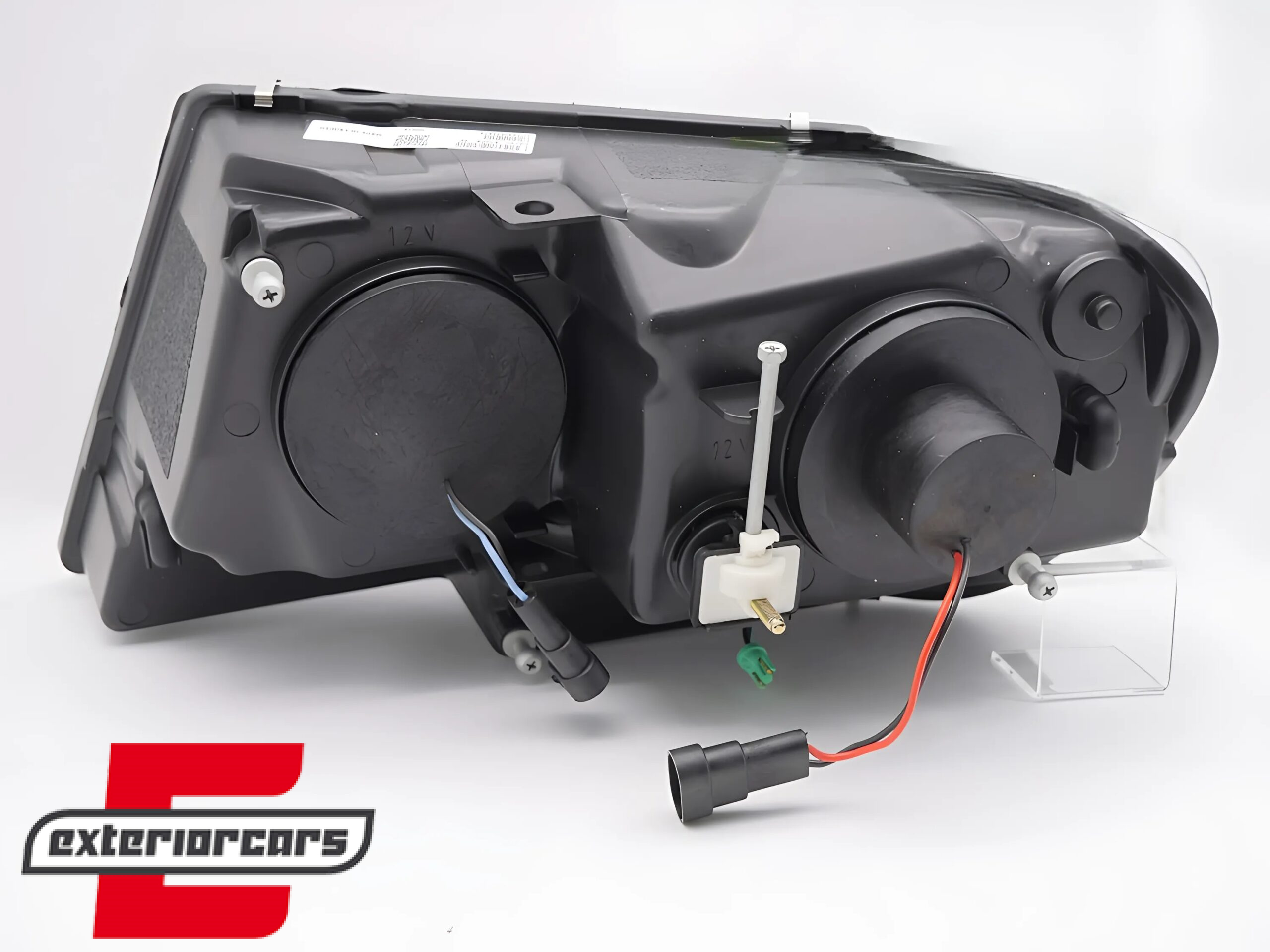 Prednja svjetla LED TubeLight dizajn (crna) / Jeep Grand Cherokee (1999-05.2005) - Slika 4