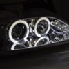 Prednja svjetla Angel Eyes (chrome) / Citroen Xsara (1997-2000) - Slika 3