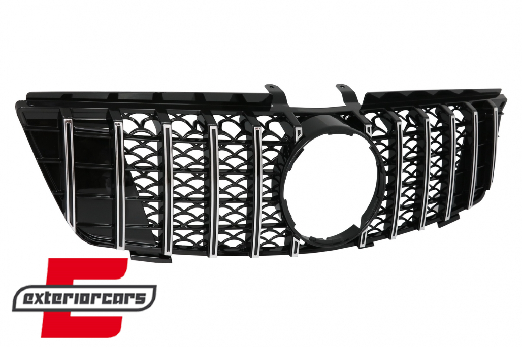Prednja maska GT-R Panamericana dizajn (chrome) / Mercedes ML W164 (2005-2008) - Slika 2