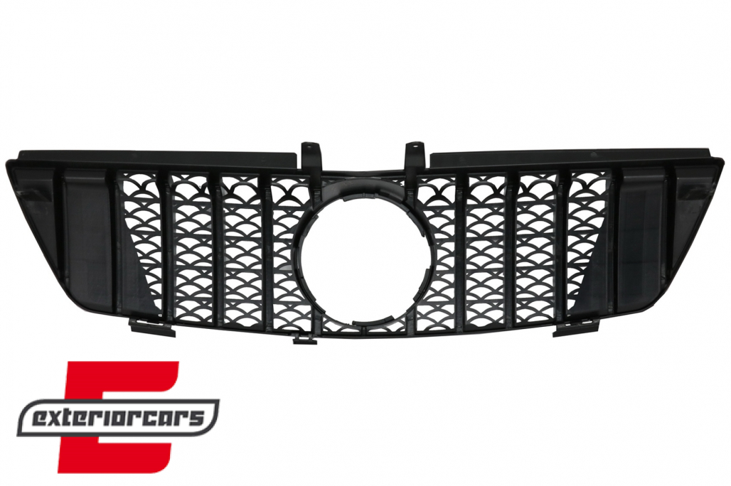 Prednja maska GT-R Panamericana dizajn (chrome) / Mercedes ML W164 (2005-2008) - Slika 4