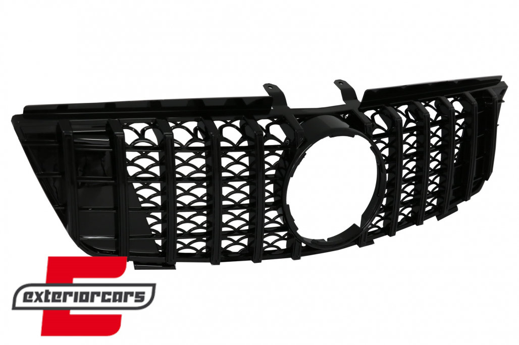 Prednja maska GT-R Panamericana dizajn (piano crna) / Mercedes ML W164 (2005-2008) - Slika 2