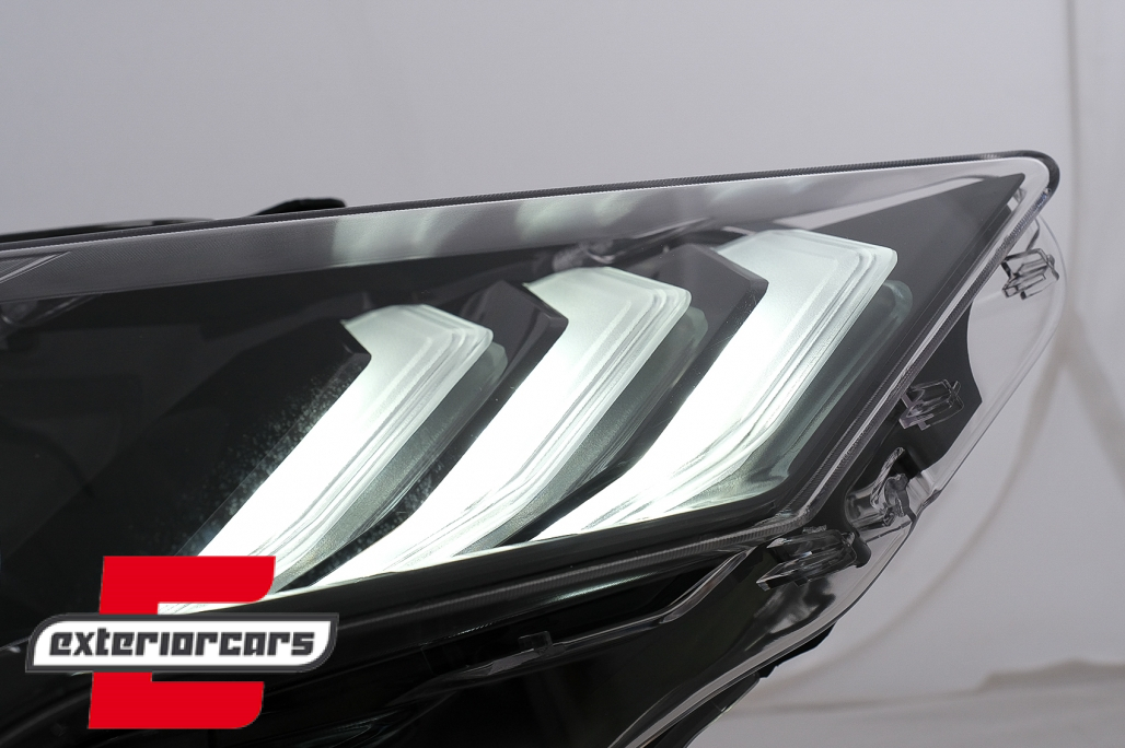 Full LED prednja svjetla RGB DRL SEQ žmigavci (crna) / Ford Mustang VI Facelift (2018-2022) - Slika 4