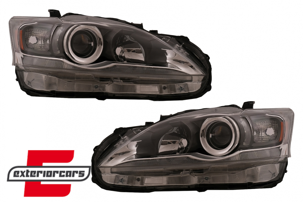 Prednji farovi LED DRL (crna) / Lexus CT ZWA10 (2010-2016) - Slika 7