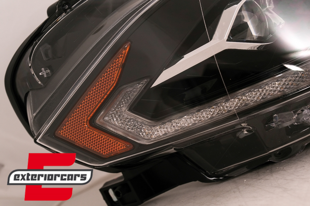 Full LED prednja svjetla SEQ žmigavci (crna) / Ford Mustang VI Facelift (2018-2023) - Slika 14