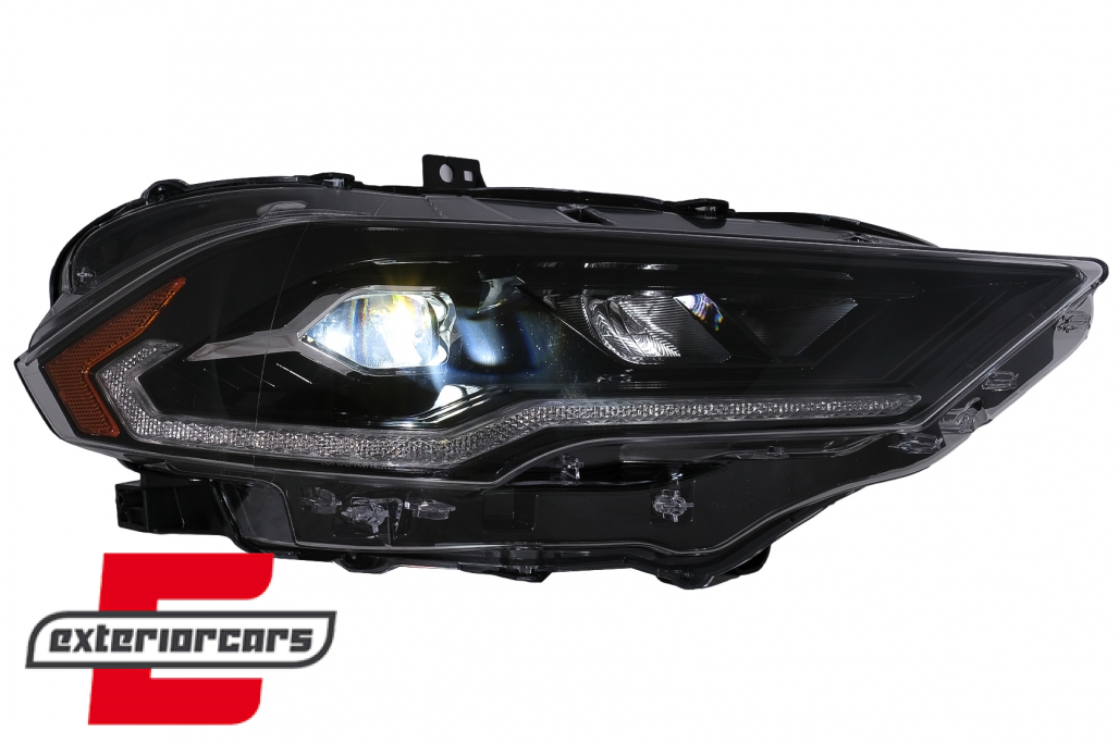Full LED prednja svjetla SEQ žmigavci (crna) / Ford Mustang VI Facelift (2018-2023) - Slika 3