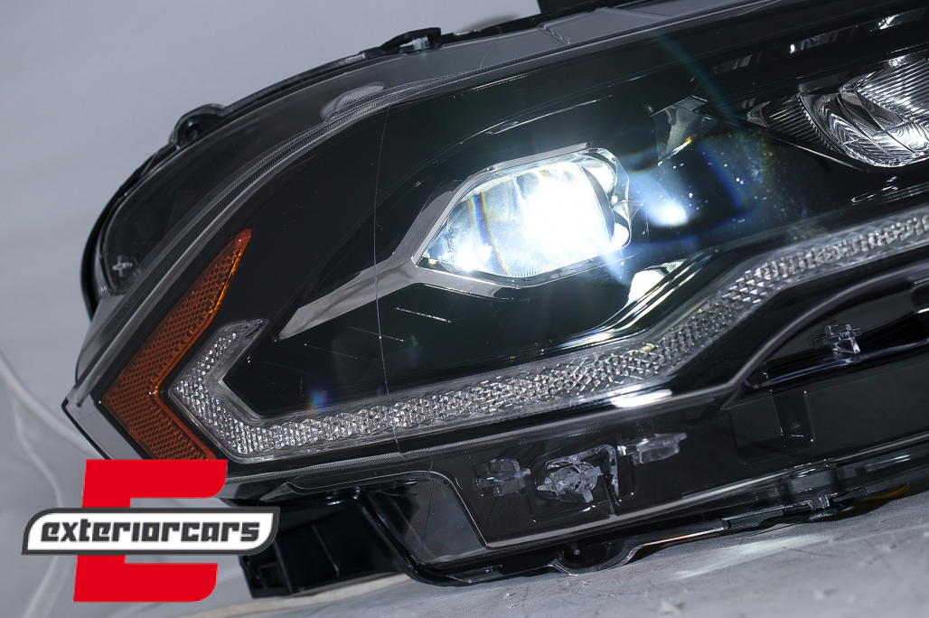 Full LED prednja svjetla SEQ žmigavci (crna) / Ford Mustang VI Facelift (2018-2023) - Slika 4