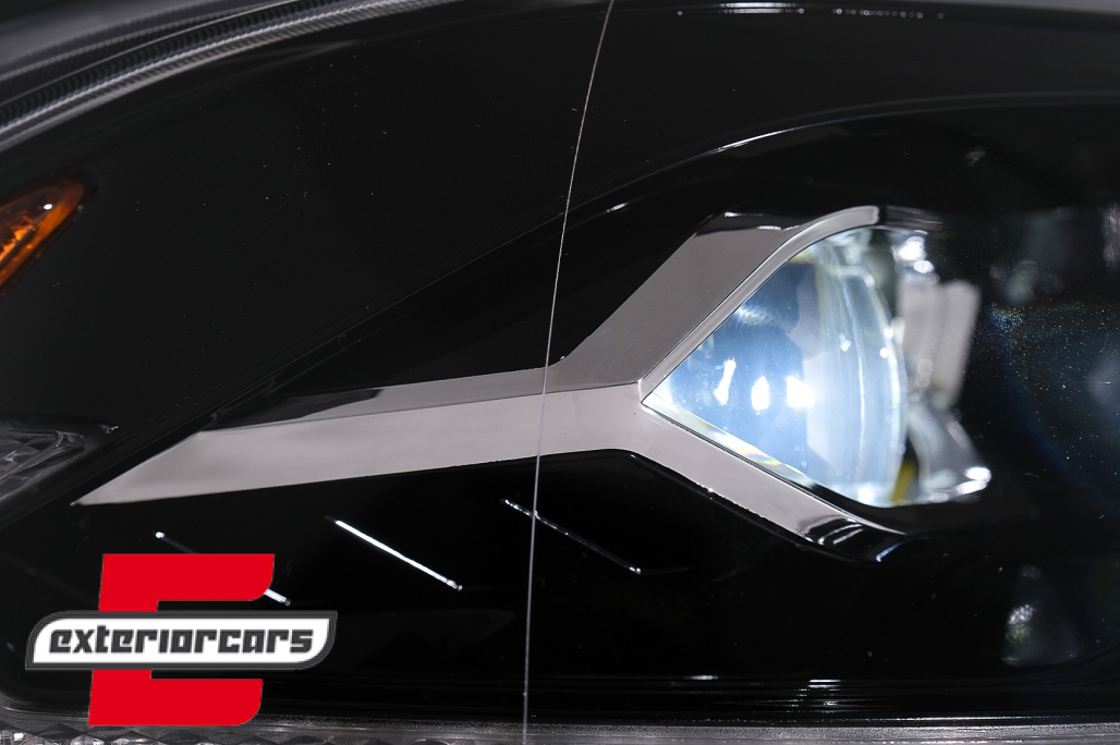 Full LED prednja svjetla SEQ žmigavci (crna) / Ford Mustang VI Facelift (2018-2023) - Slika 5