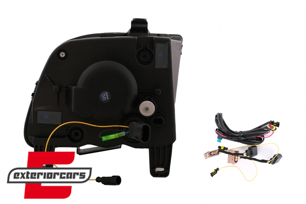 Full LED prednji farovi SEQ žmigavci (crna) / Ford Mustang V (2004-2009) - Slika 15