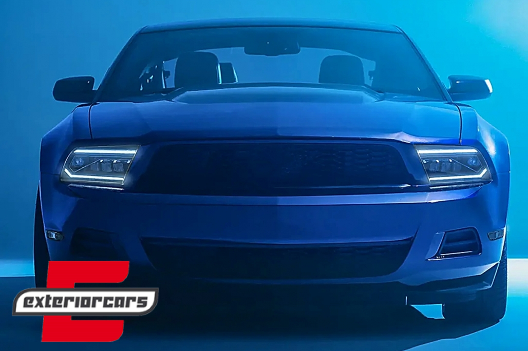 Full LED prednji farovi SEQ žmigavci (crna) / Ford Mustang V (2004-2009) - Slika 22