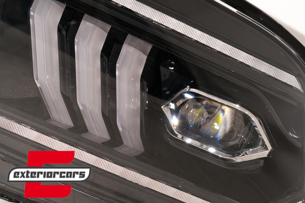 Full LED prednja svjetla SEQ žmigavci (crna) / Ford Mustang V (2004-2009) - Slika 13