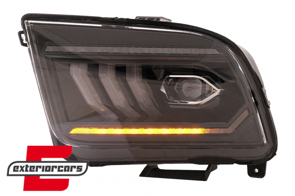 Full LED prednja svjetla SEQ žmigavci (crna) / Ford Mustang V (2004-2009) - Slika 10