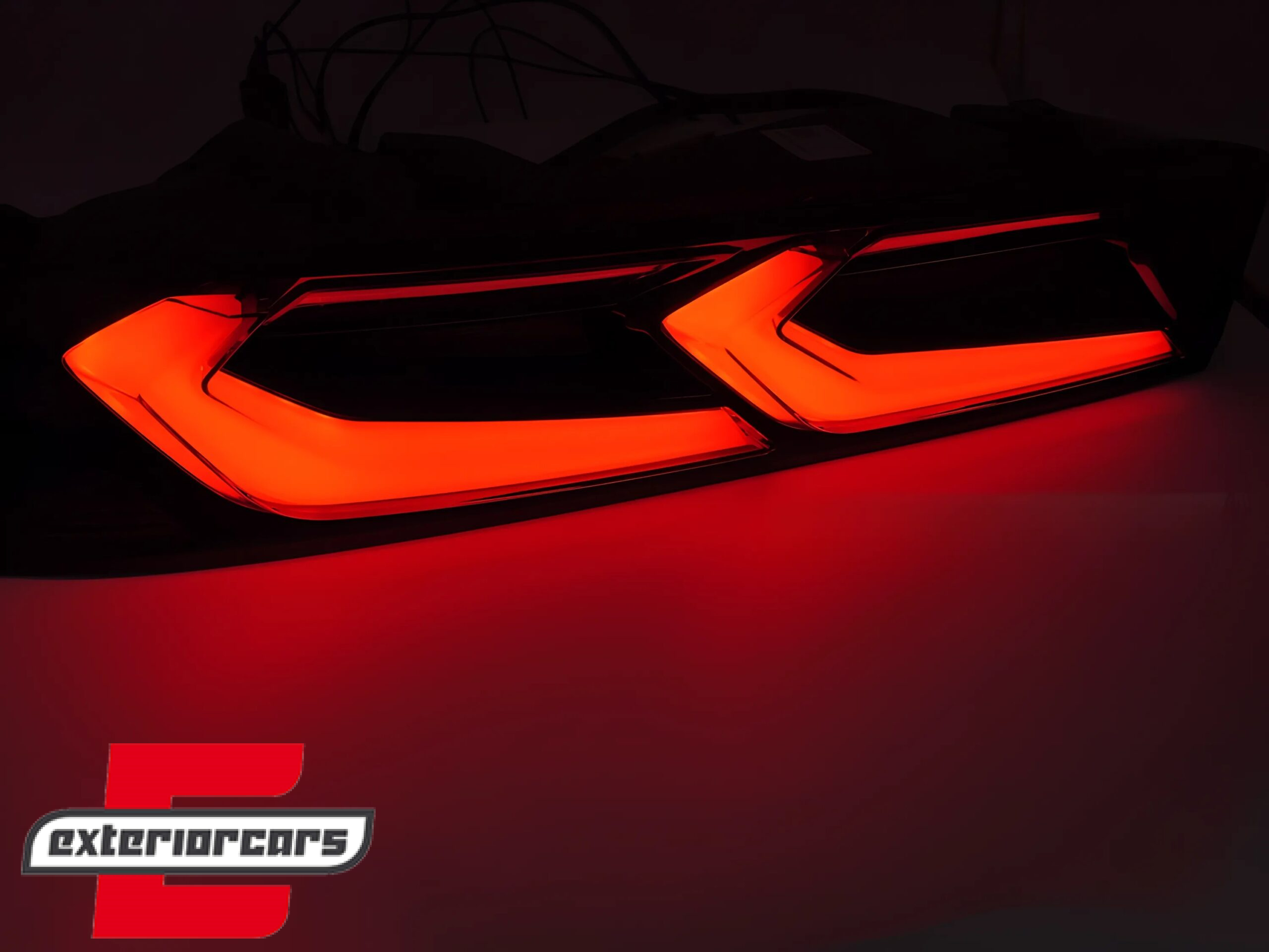 Full LED stražnja svjetla SEQ žmigavci (crvena/crna) / Chevrolet Camaro (05.2015-2018) - Slika 4