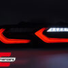 Full LED stražnja svjetla SEQ žmigavci (crvena/crna) / Chevrolet Camaro (2019-2024) - Slika 6