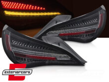 Full LED stražnja svjetla SEQ žmigavci (crna) / Mercedes CLA C117 W117 (2013-2018)