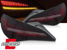 Full LED stražnja svjetla SEQ žmigavci (crna/crvena) / Mercedes CLA C117 W117 (2013-2018)