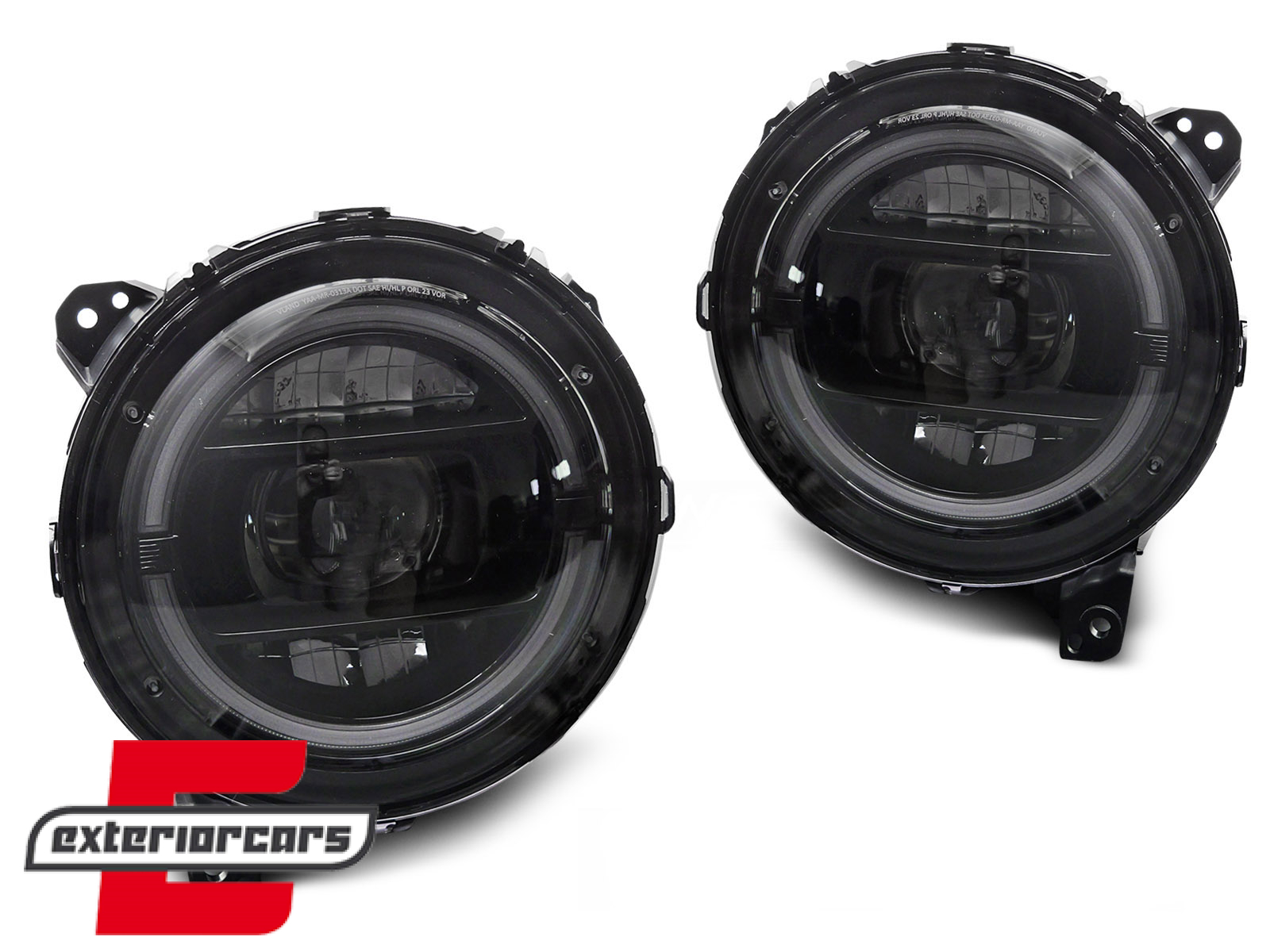 Full LED prednja svjetla TruDRL dizajn / Jeep Wrangler IV JL/JLU (2018-2023) - Slika 2