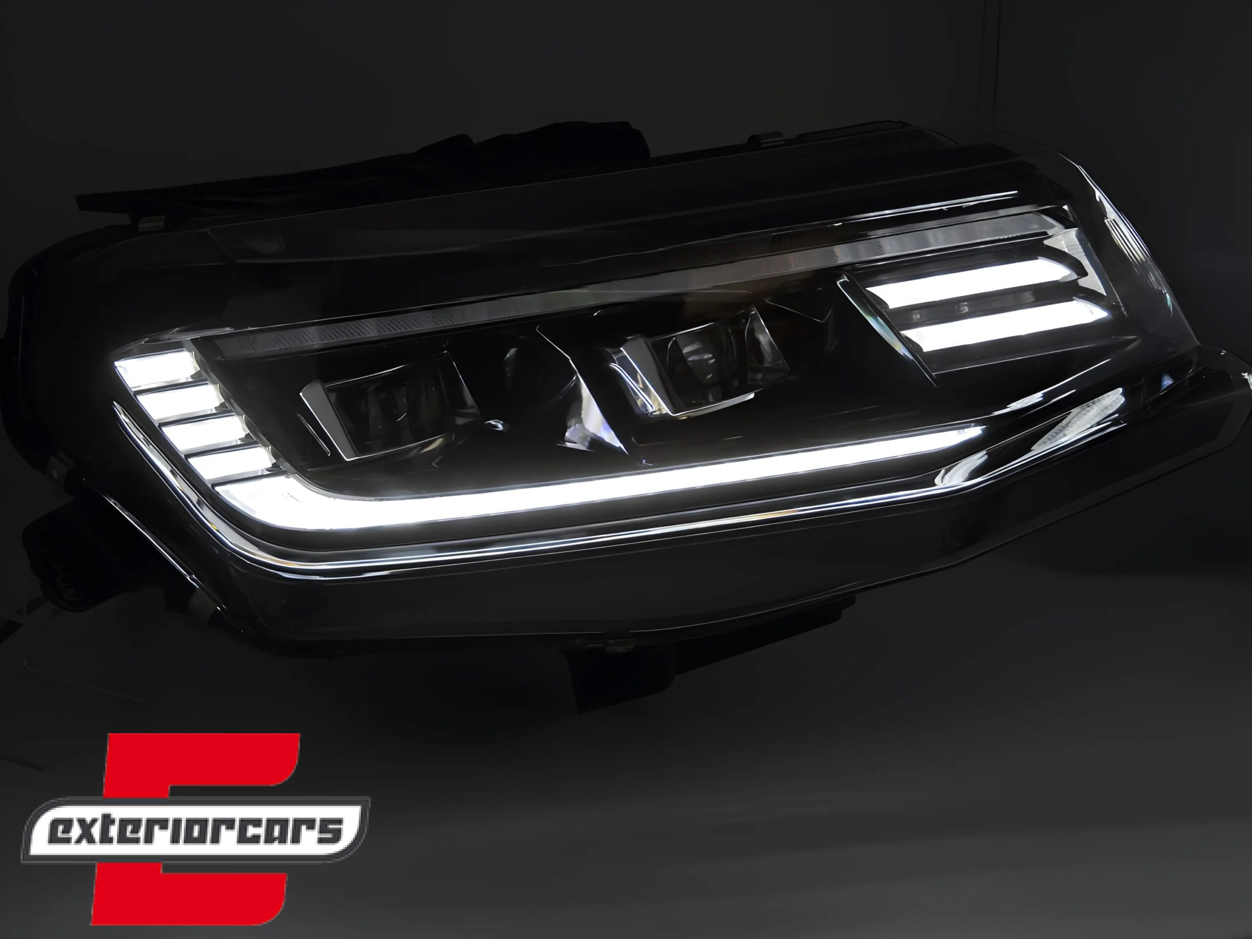 Prednja svjetla LED DRL SEQ žmigavci (crna) / Chevrolet Camaro (2016-2018) - Slika 3