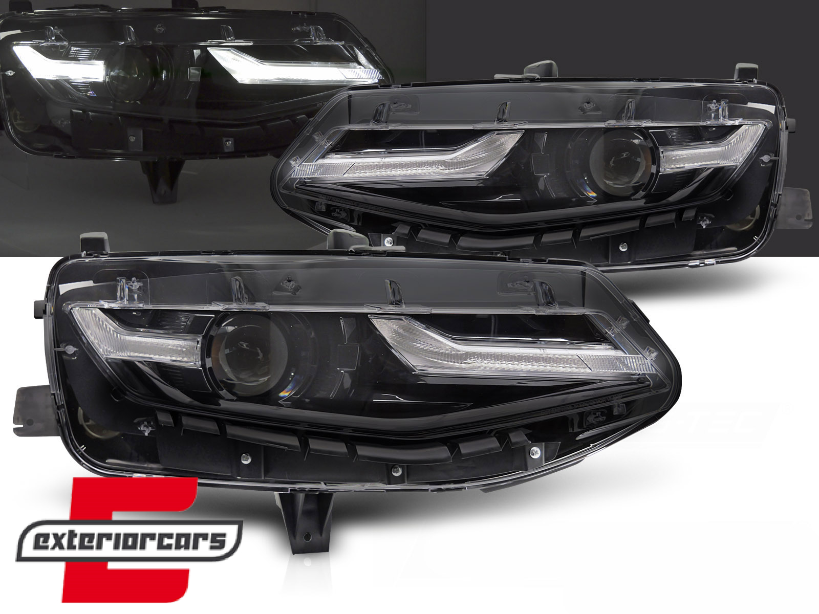 Full LED prednja svjetla TruDRL (crna) / Chevrolet Camaro (2019-2023)