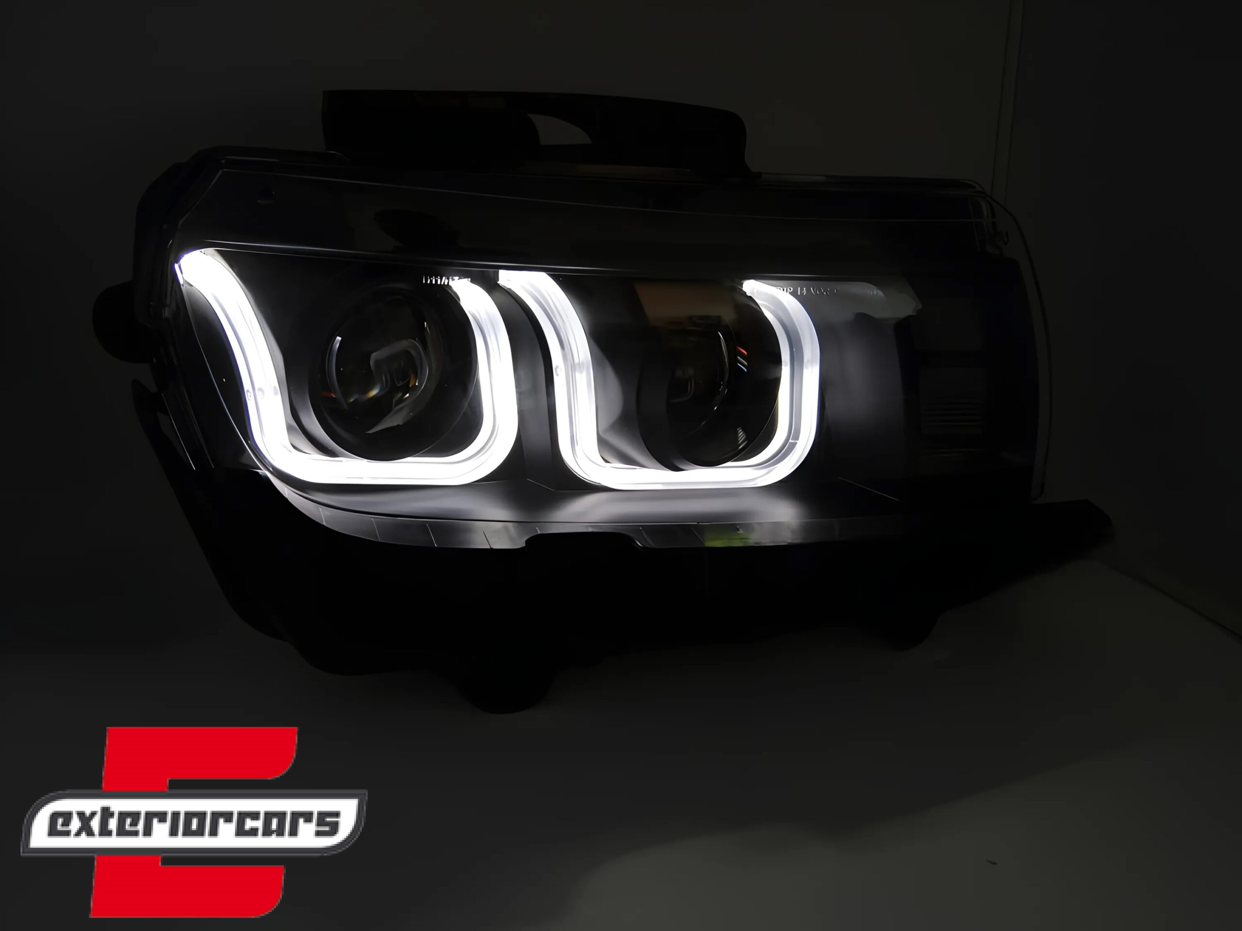 Prednja svjetla LED DRL (crna) / CHEVROLET CAMARO (2014-2015) - Slika 3