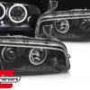 Prednja svjetla Angel Eyes (crna) / DODGE CHARGER LX (2006-2010)