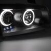 Prednja svjetla Angel Eyes (crna) / DODGE CHARGER LX (2006-2010) - Slika 3
