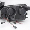 Prednja svjetla Angel Eyes (crna) / DODGE CHARGER LX (2006-2010) - Slika 4
