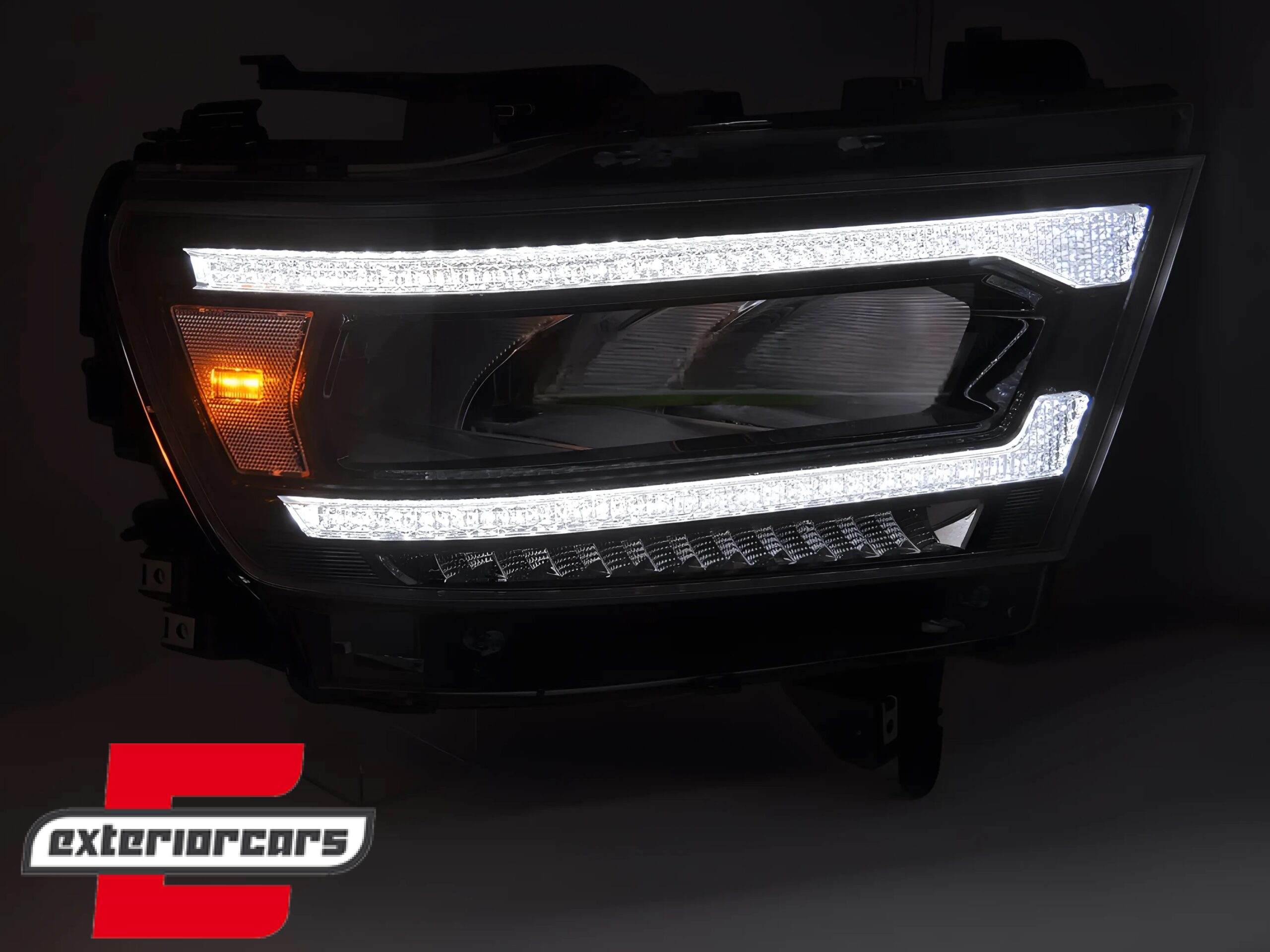 Full LED prednja svjetla SEQ žmigavci / DODGE RAM (2019-2022) - Slika 3