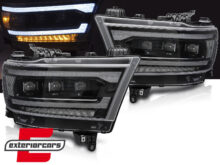 Full LED prednja svjetla SEQ žmigavci / DODGE RAM (2019-2022)