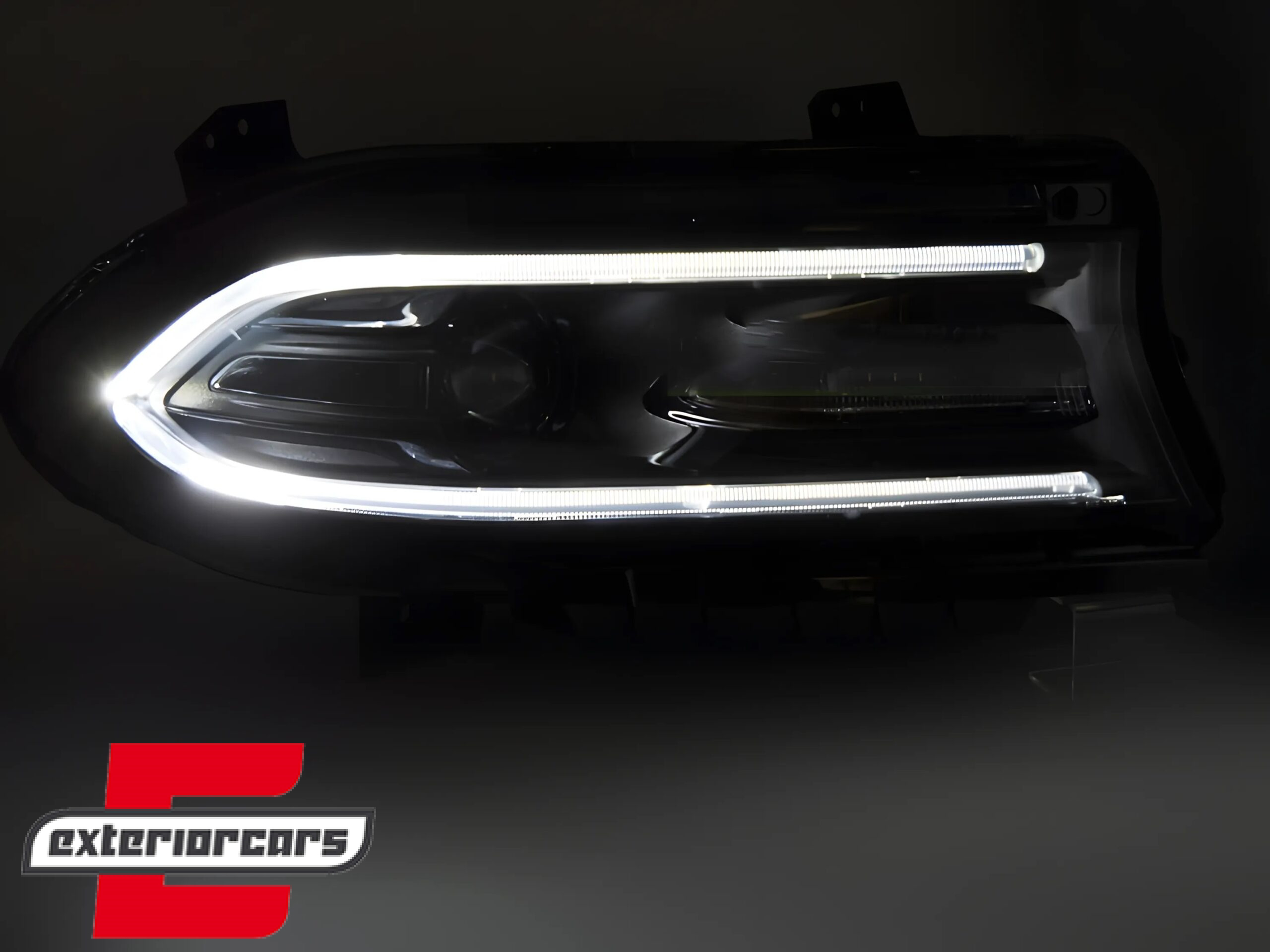 Prednja svjetla LED TruDRL (crna) / Dodge Charger (2014-2023) - Slika 3