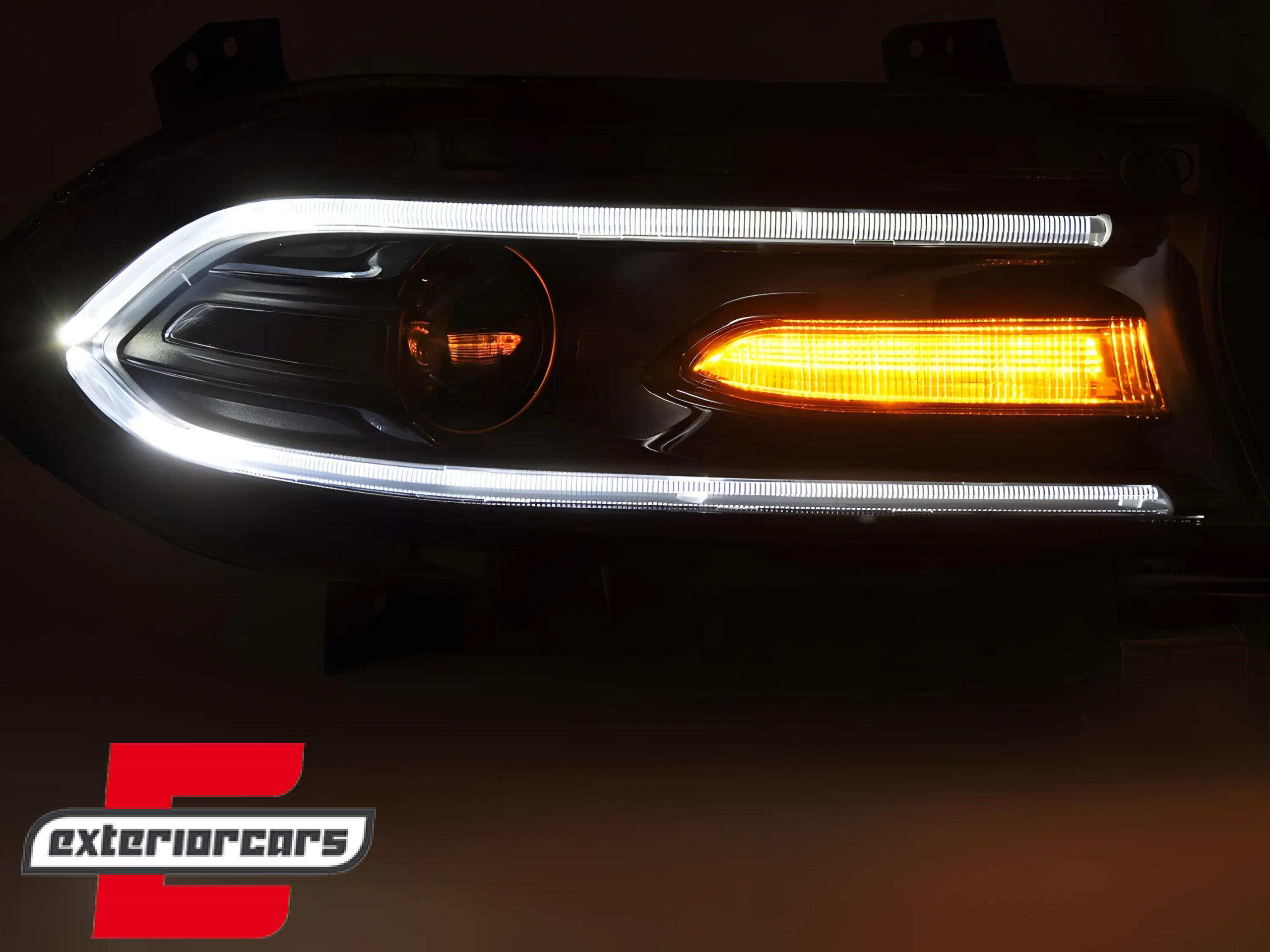 Prednja svjetla LED TruDRL (crna) / Dodge Charger (2014-2023) - Slika 4