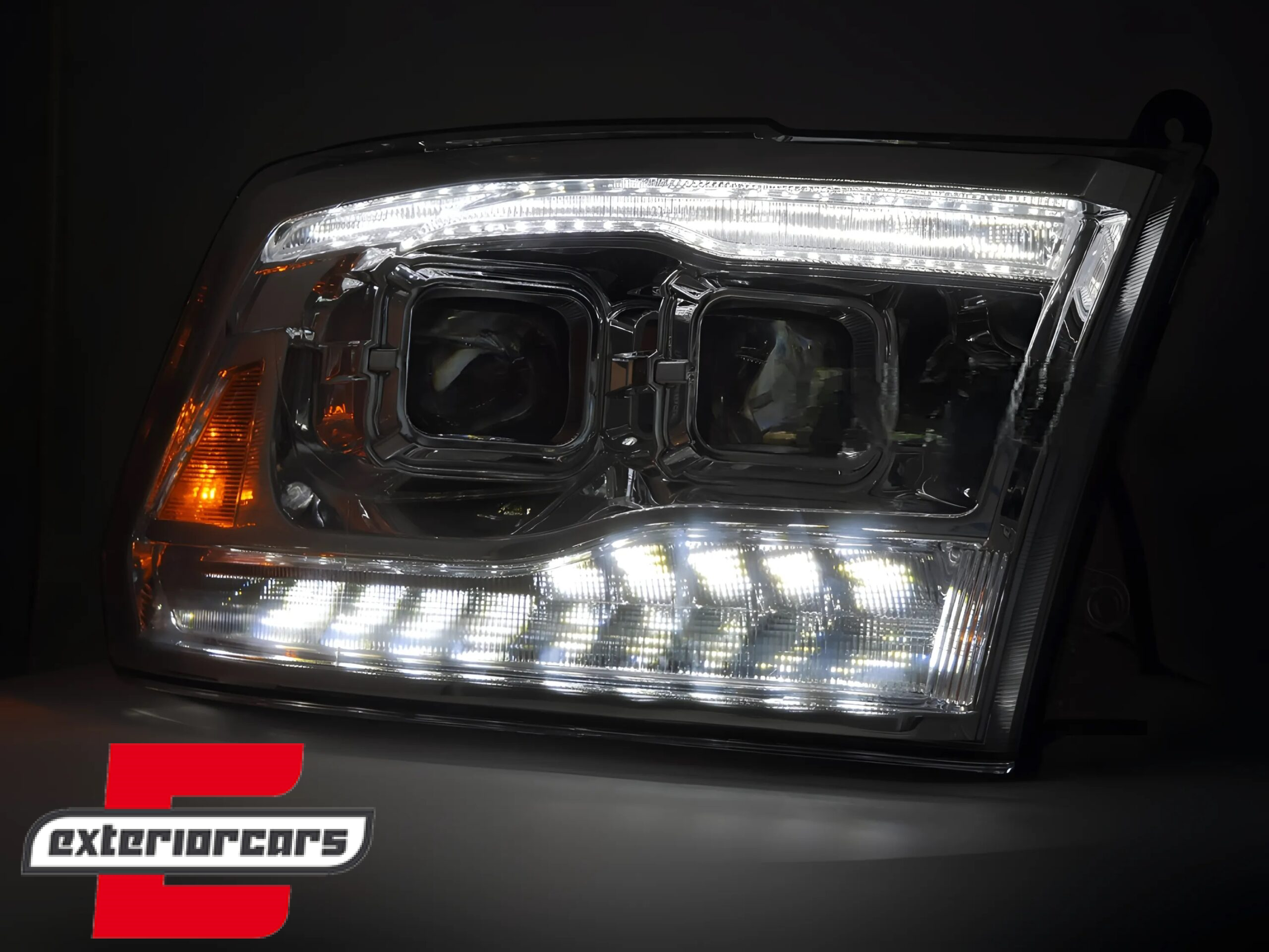 Prednja svjetla LED žmigavci (chrome) / DODGE RAM (2009-2018) - Slika 3
